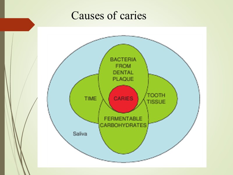 Causes of caries